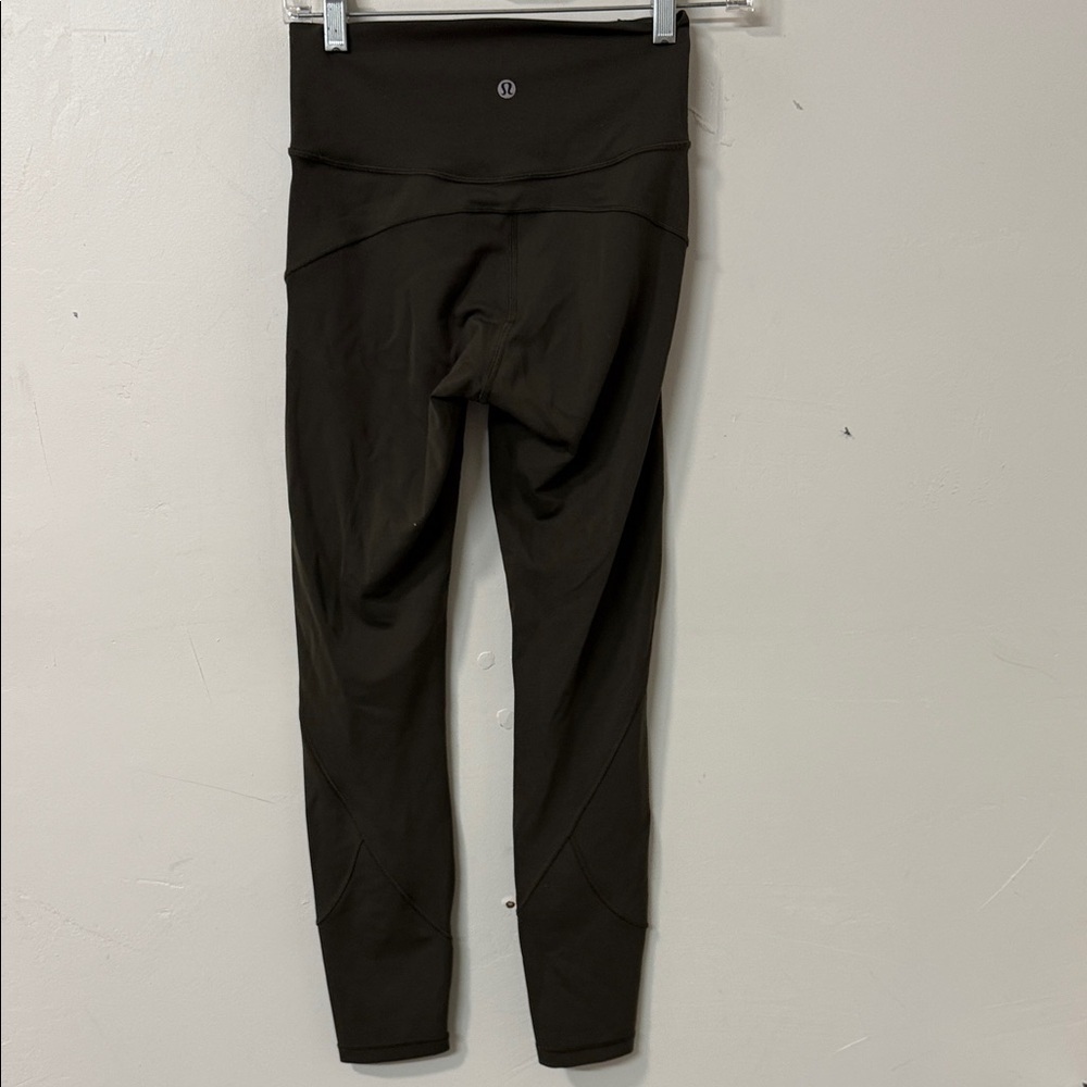 Lululemon Athletica Dark green brown Leggings - Picture 3 of 4